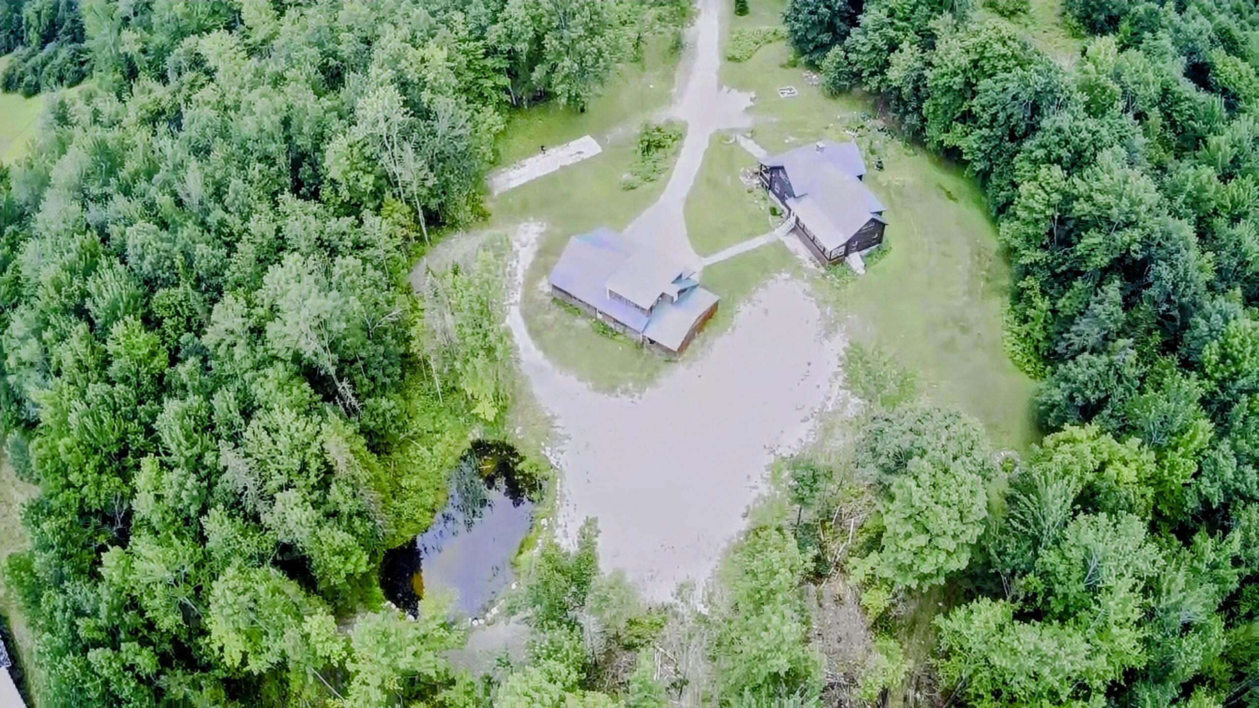 294 Spring Road Pittsfield, ME 04967 - Photo 39 of 48 Aerial view with pond