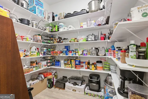 a view of storage and utility room