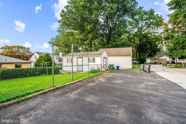 a view of a house with a deck