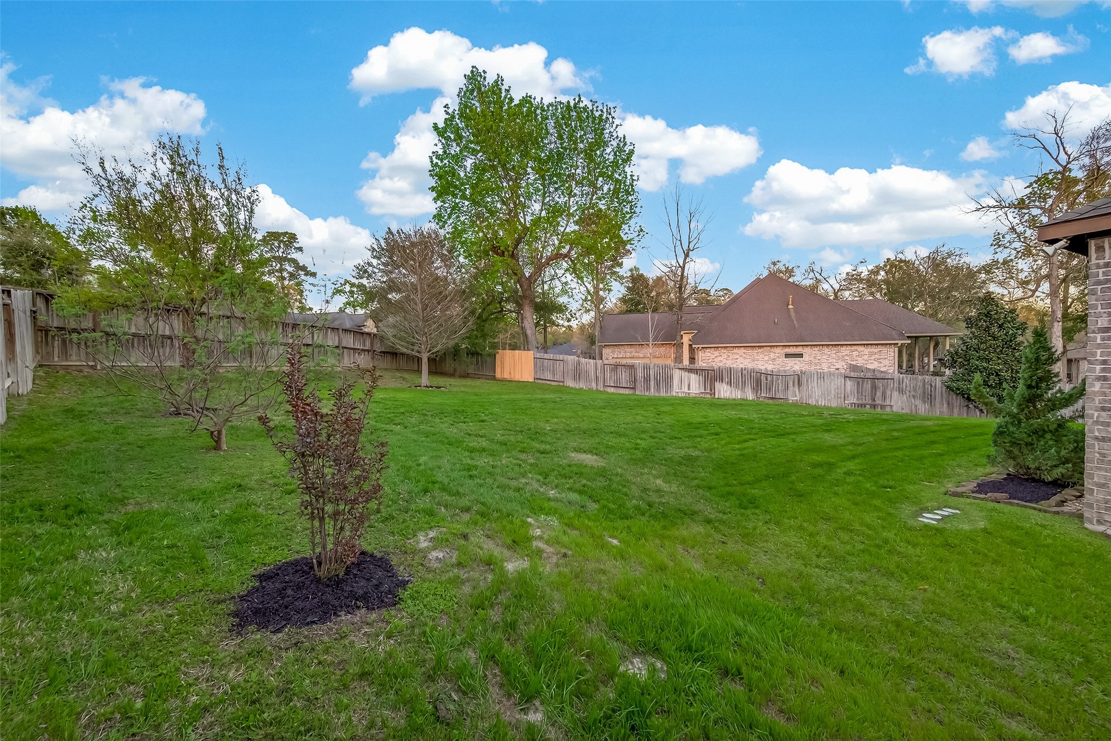 10 Ruchill Circle Conroe, TX 77304 - Photo 42 of 47 Huge Back yard! Perfect for outside events. Room for a pool, or whatever you like.
