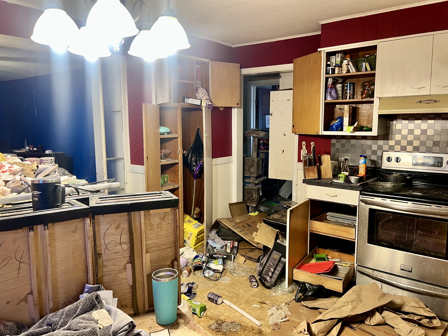 202 Clark Street Sidell, IL 61876 - Photo 7 of 17 a view of a room with gym equipment