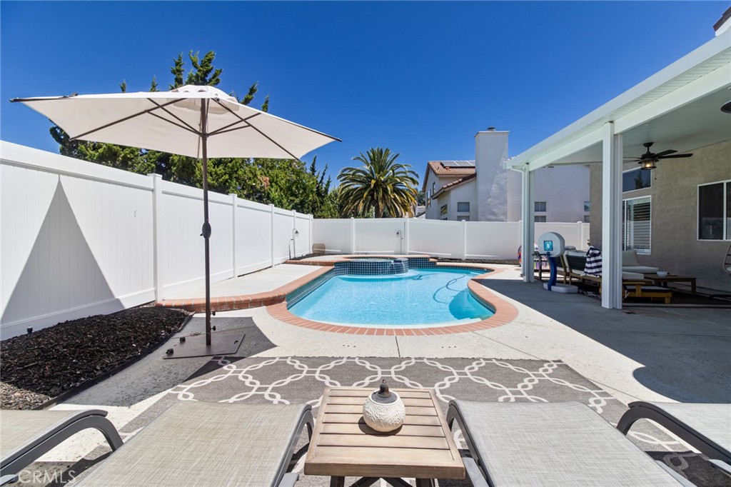 32182 Cala Torrente Temecula, CA 92592 - Photo 28 of 35 a view of a swimming pool with a patio