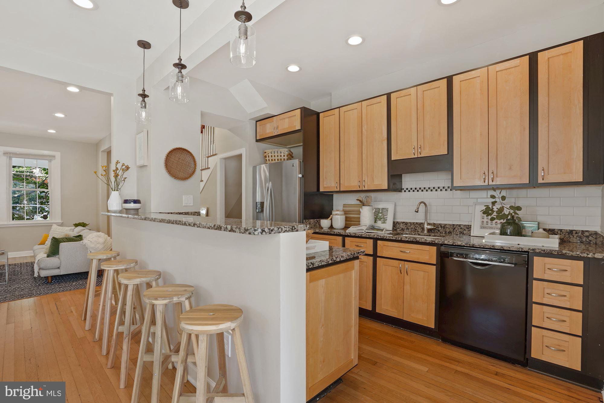 2411 Observatory Place Northwest Washington, DC 20007 - Photo 12 of 45 Large galley kitchen