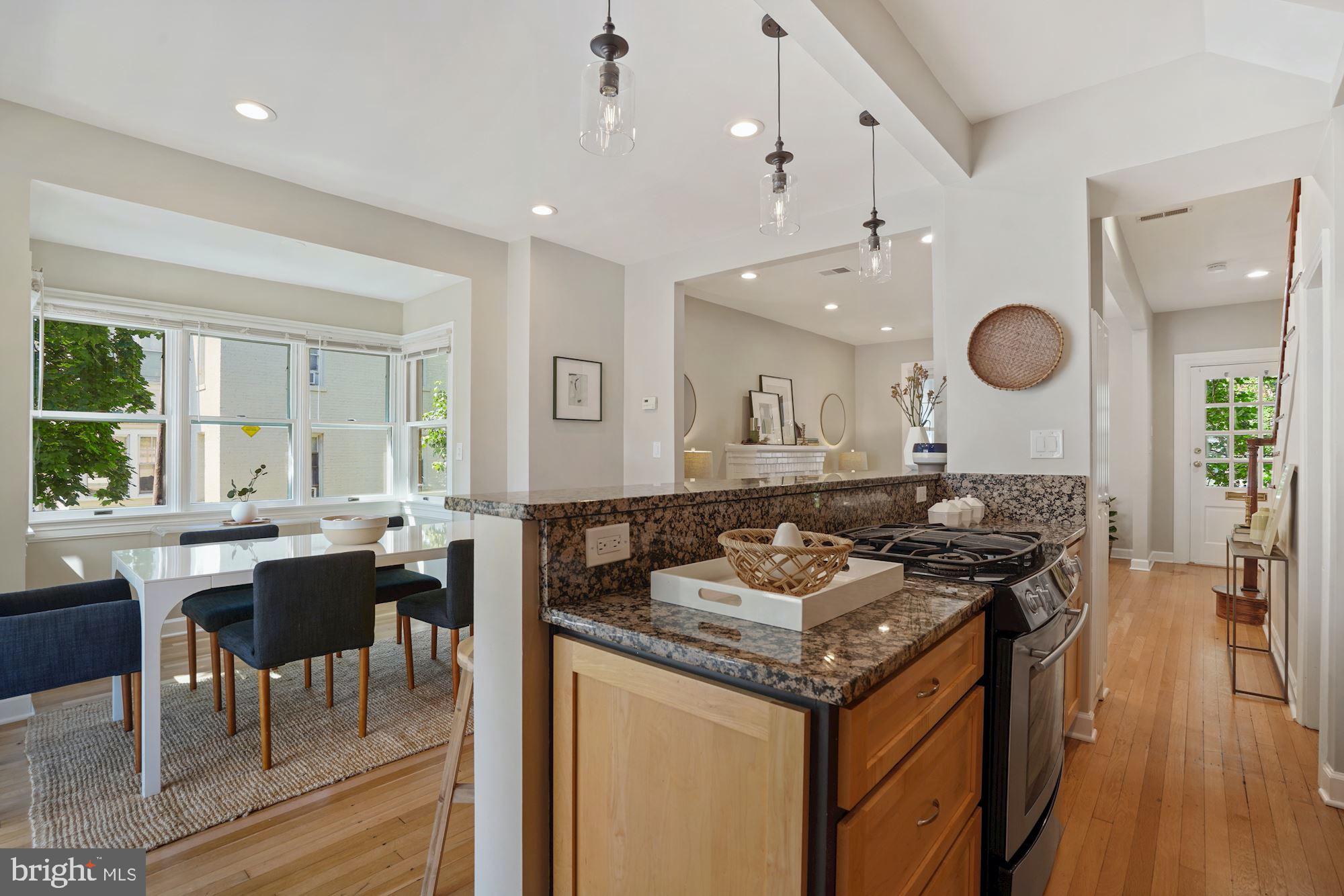 2411 Observatory Place Northwest Washington, DC 20007 - Photo 13 of 45 Open Concept LR/DR