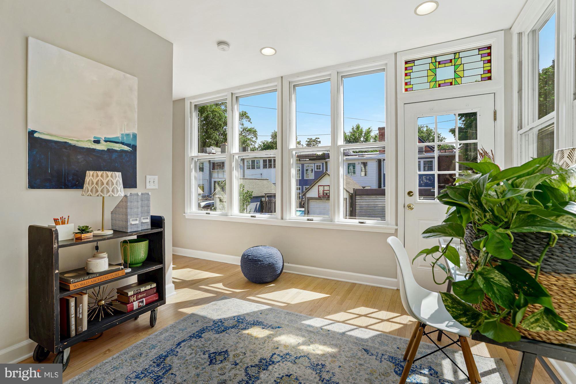 2411 Observatory Place Northwest Washington, DC 20007 - Photo 16 of 45 Sunroom/Office