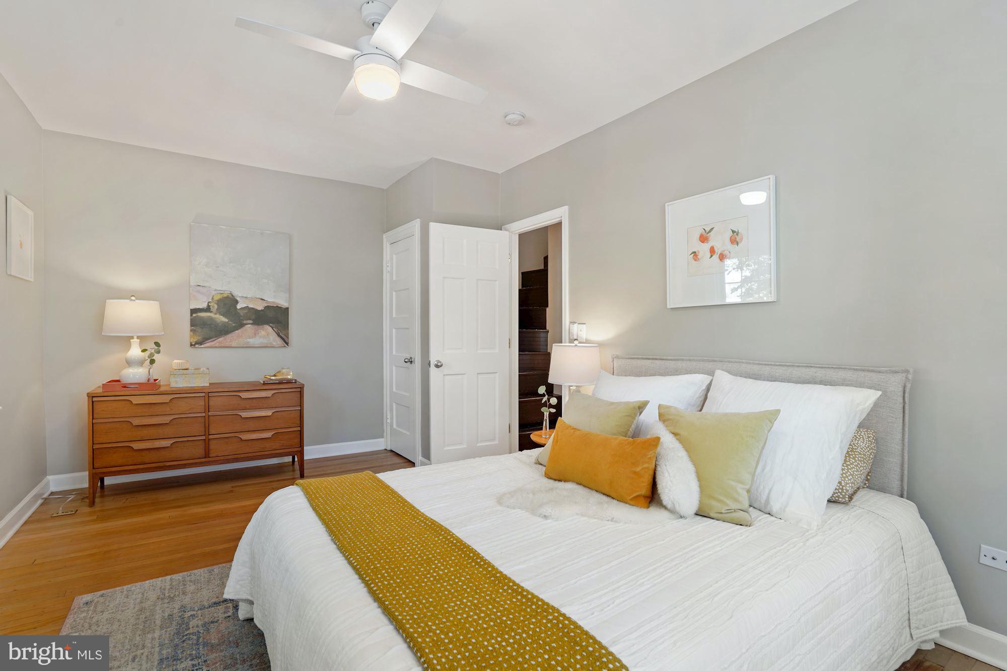 2411 Observatory Place Northwest Washington, DC 20007 - Photo 22 of 45 New ceiling fan