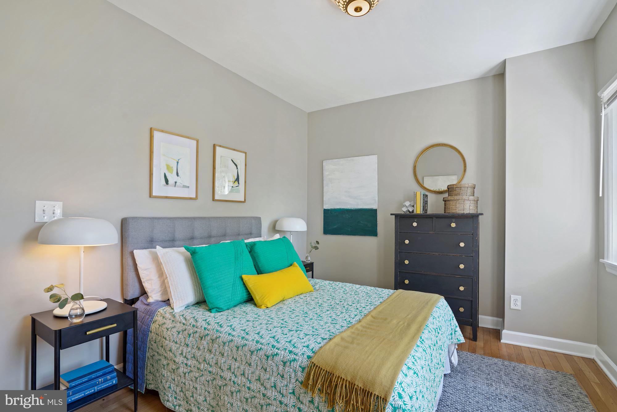 2411 Observatory Place Northwest Washington, DC 20007 - Photo 25 of 45 2nd bedroom w/new light fixture