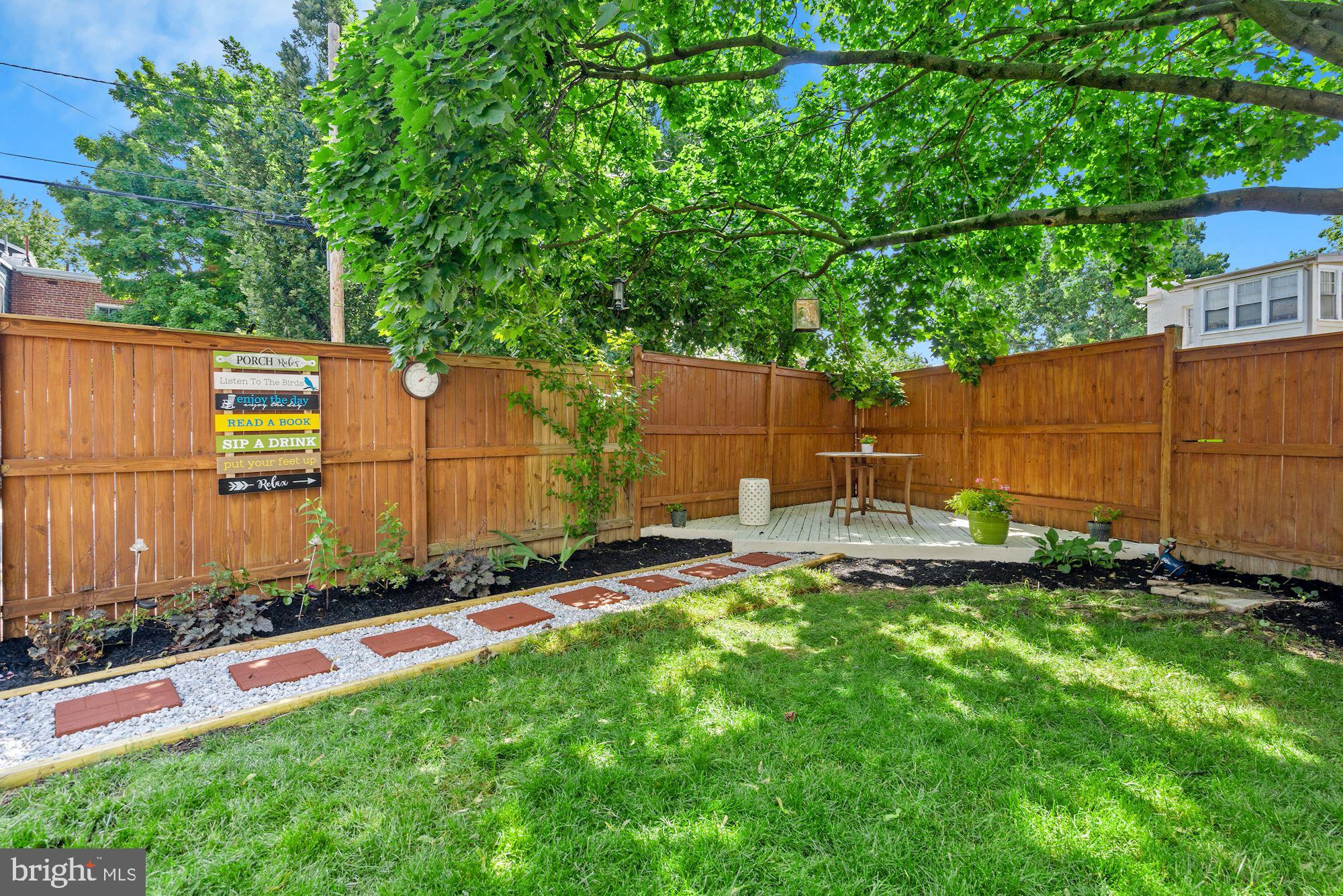 2411 Observatory Place Northwest Washington, DC 20007 - Photo 39 of 45 Backyard Oasis