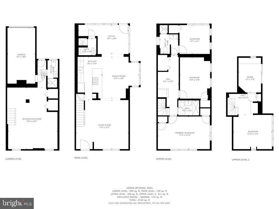 2411 Observatory Place Northwest Washington, DC 20007 - Photo 45 of 45 Floorpan