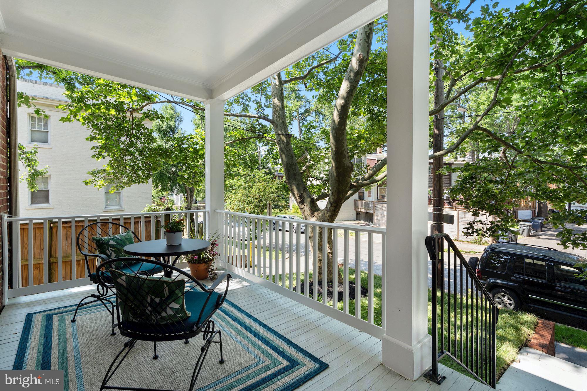 2411 Observatory Place Northwest Washington, DC 20007 - Photo 5 of 45 Front porch views