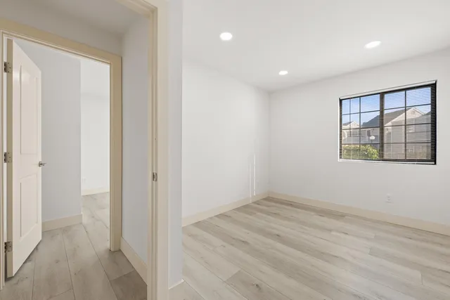 a view of front door