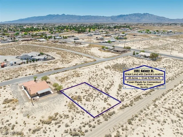 $12,900 | 1881 Galaxy Street, Pahrump, NV 89048