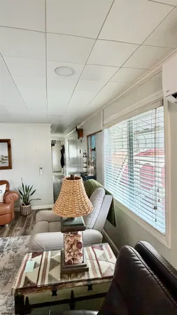 a view of workspace with a window