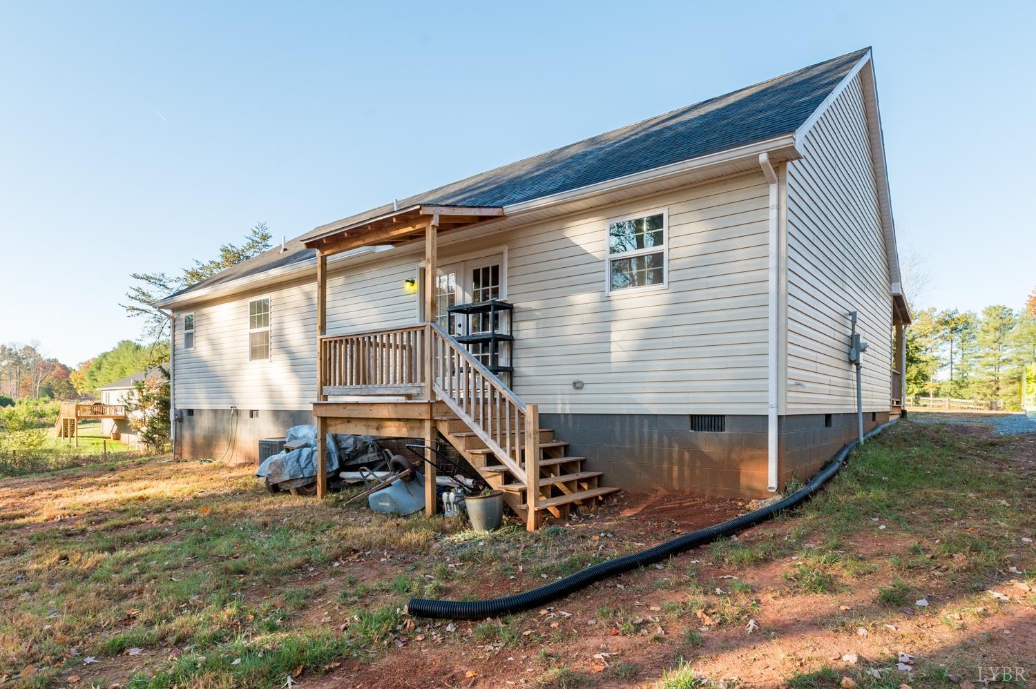 538 Spring Grove Road Spout Spring, VA 24593 - Photo 30 of 44 a house view with a backyard space