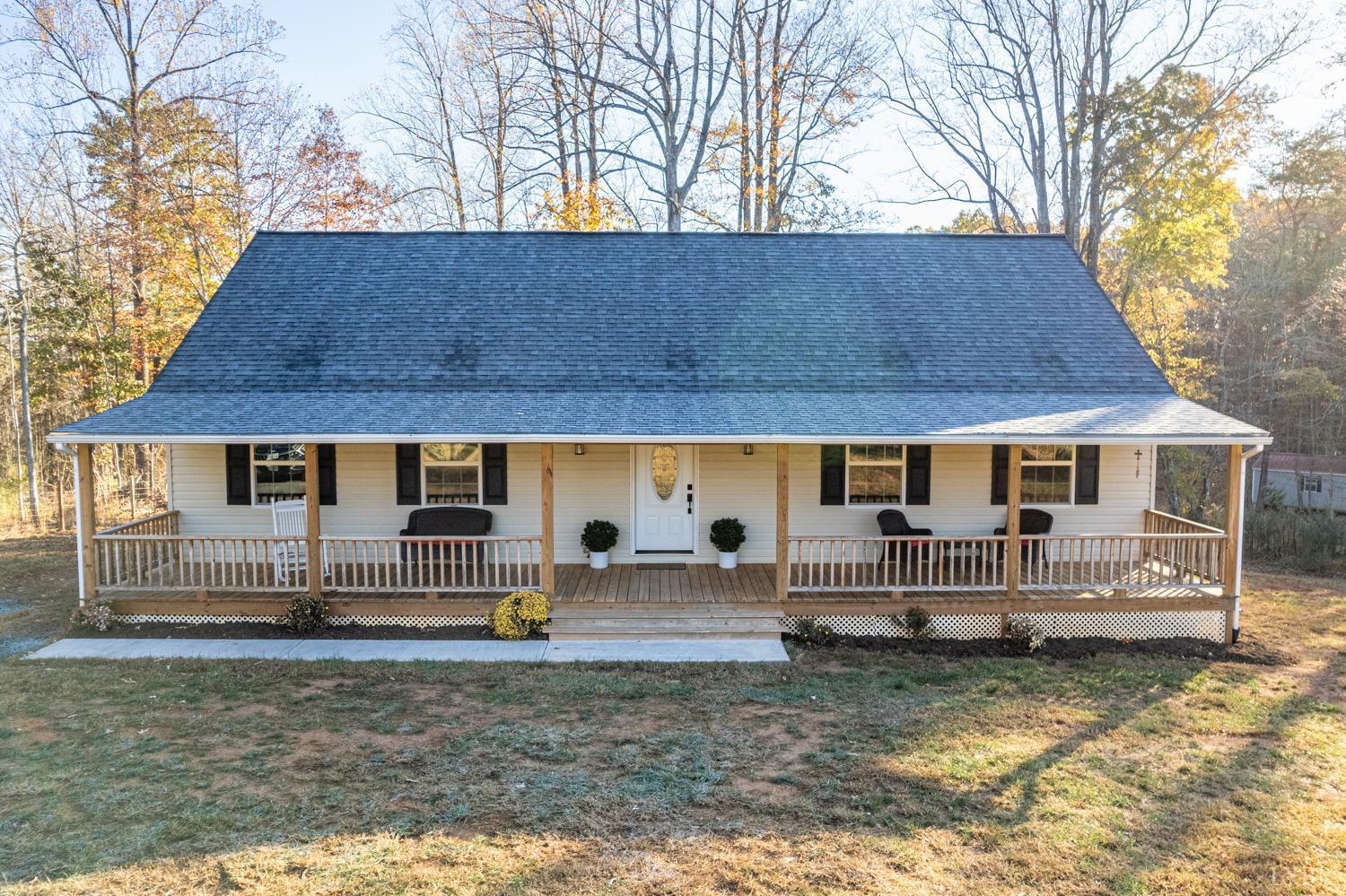 538 Spring Grove Road Spout Spring, VA 24593 - Photo 33 of 44 a view of a house with a yard