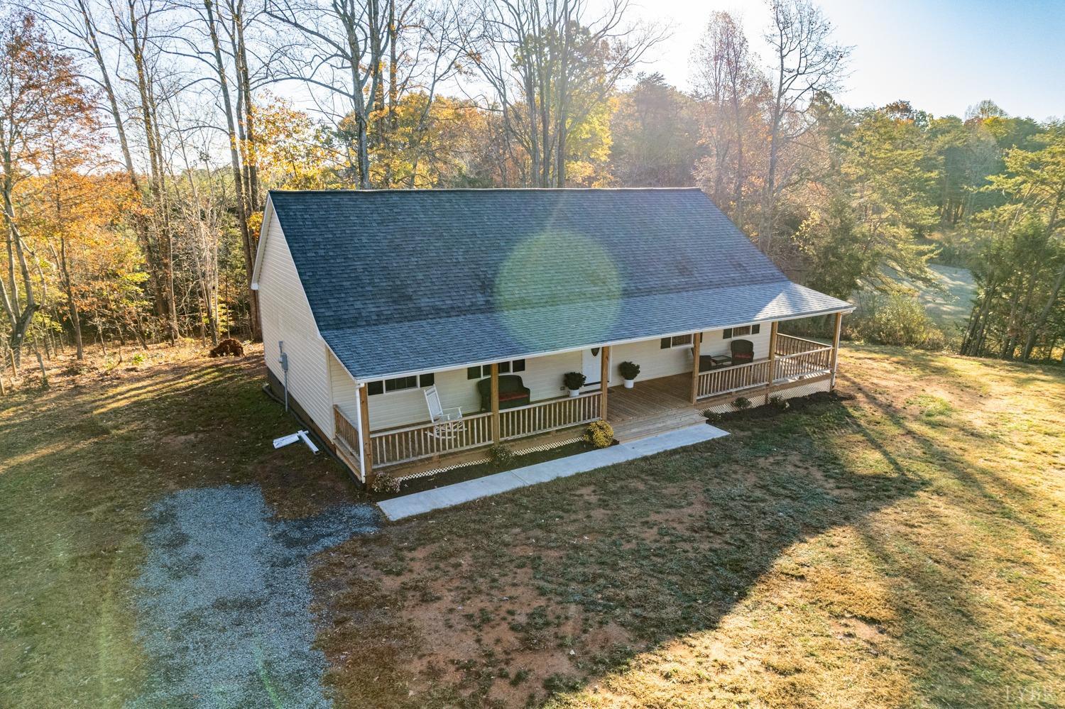 538 Spring Grove Road Spout Spring, VA 24593 - Photo 34 of 44 a view of a house with a yard