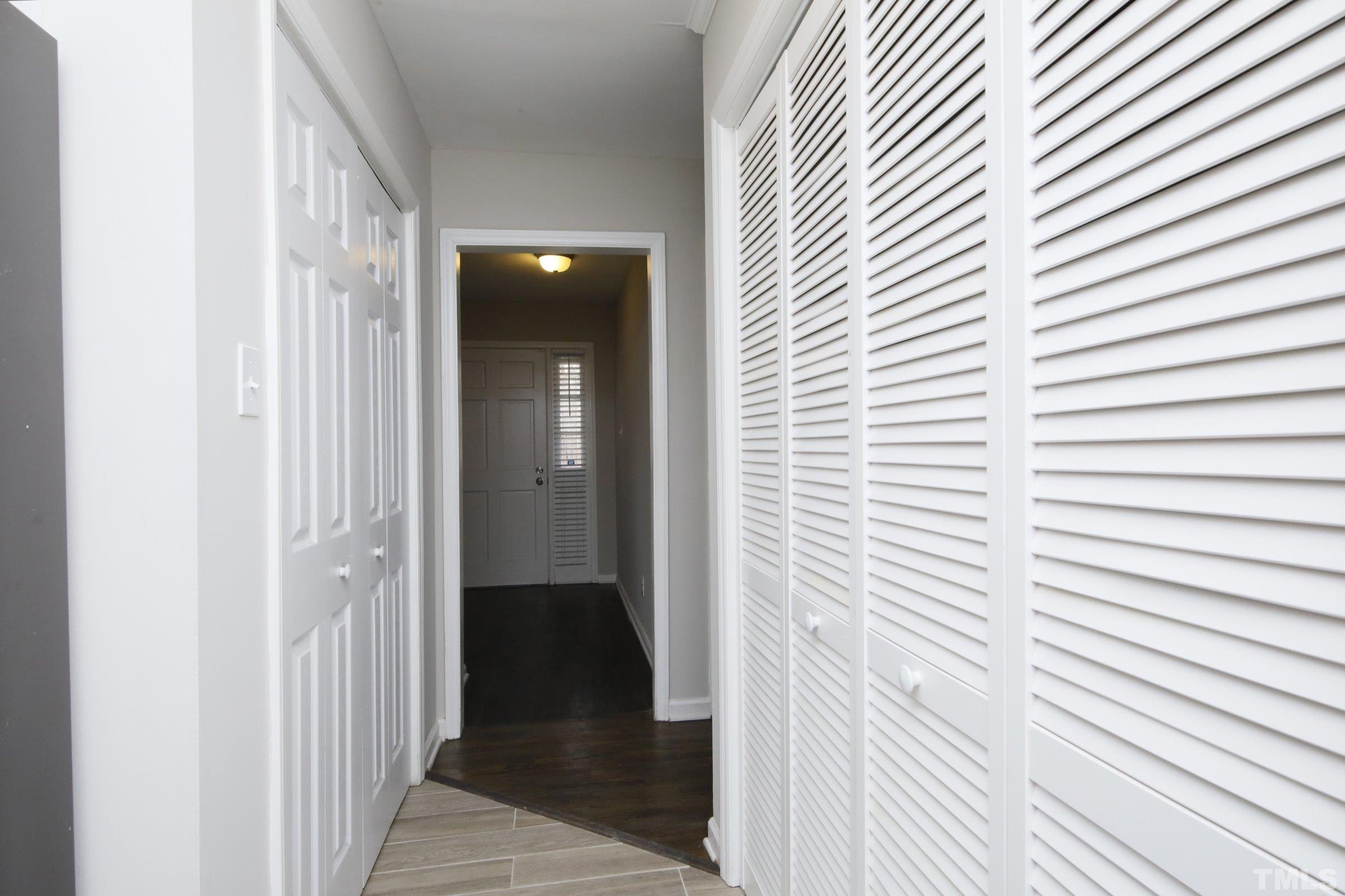 6120 Guess Road Durham, NC 27712 - Photo 10 of 22 a view of a hallway with a window