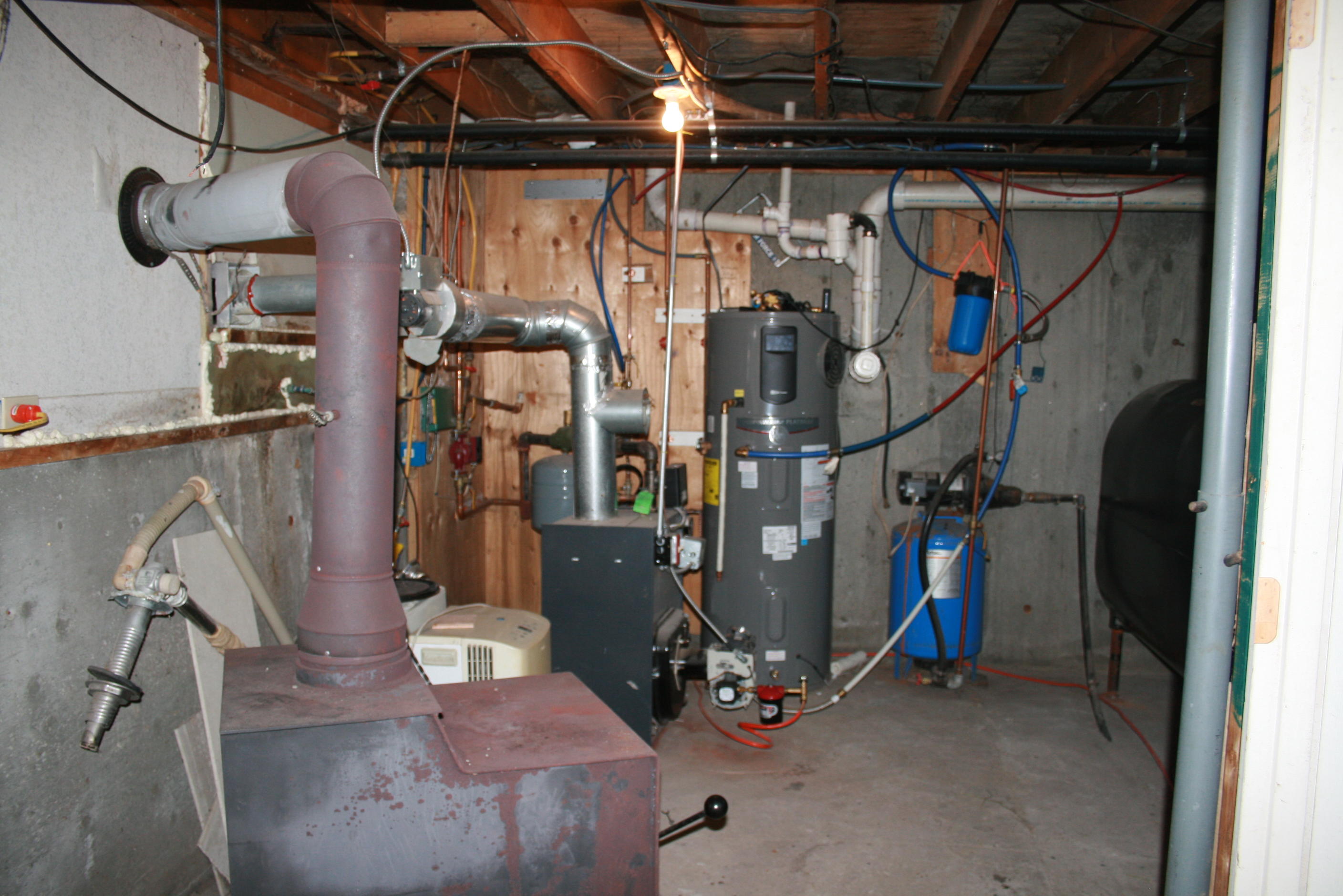 459 Norway Road Waterford, ME 04088 - Photo 23 of 33 wood stove basement