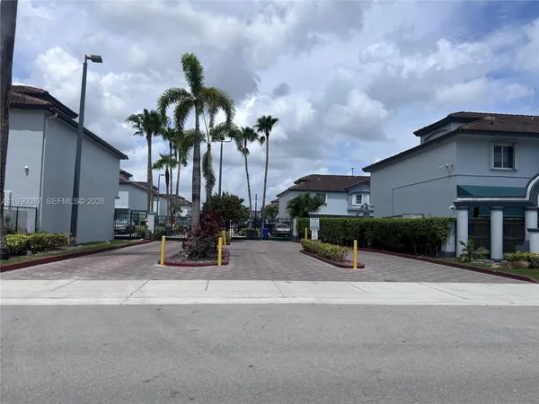 a view of a volley ball court
