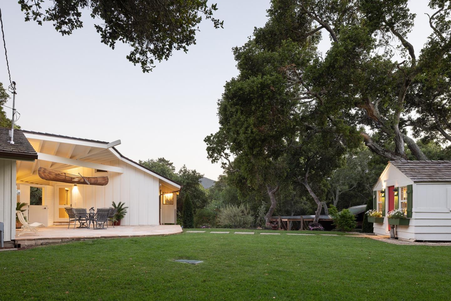 2 A La Rancheria Carmel Valley, CA 93924 - Photo 2 of 46 a front view of house with yard and green space