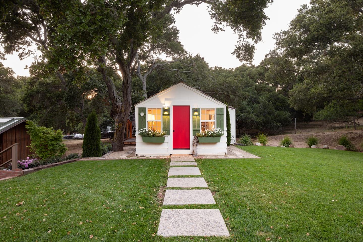 2 A La Rancheria Carmel Valley, CA 93924 - Photo 31 of 46 a front view of a house with yard