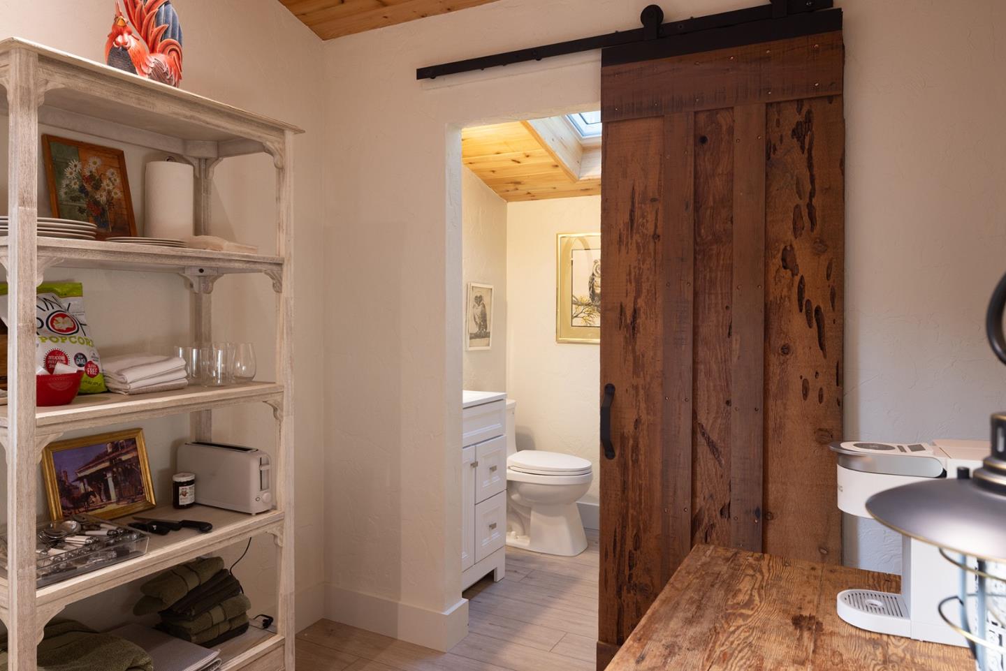 2 A La Rancheria Carmel Valley, CA 93924 - Photo 34 of 46 a bathroom with a toilet and a sink