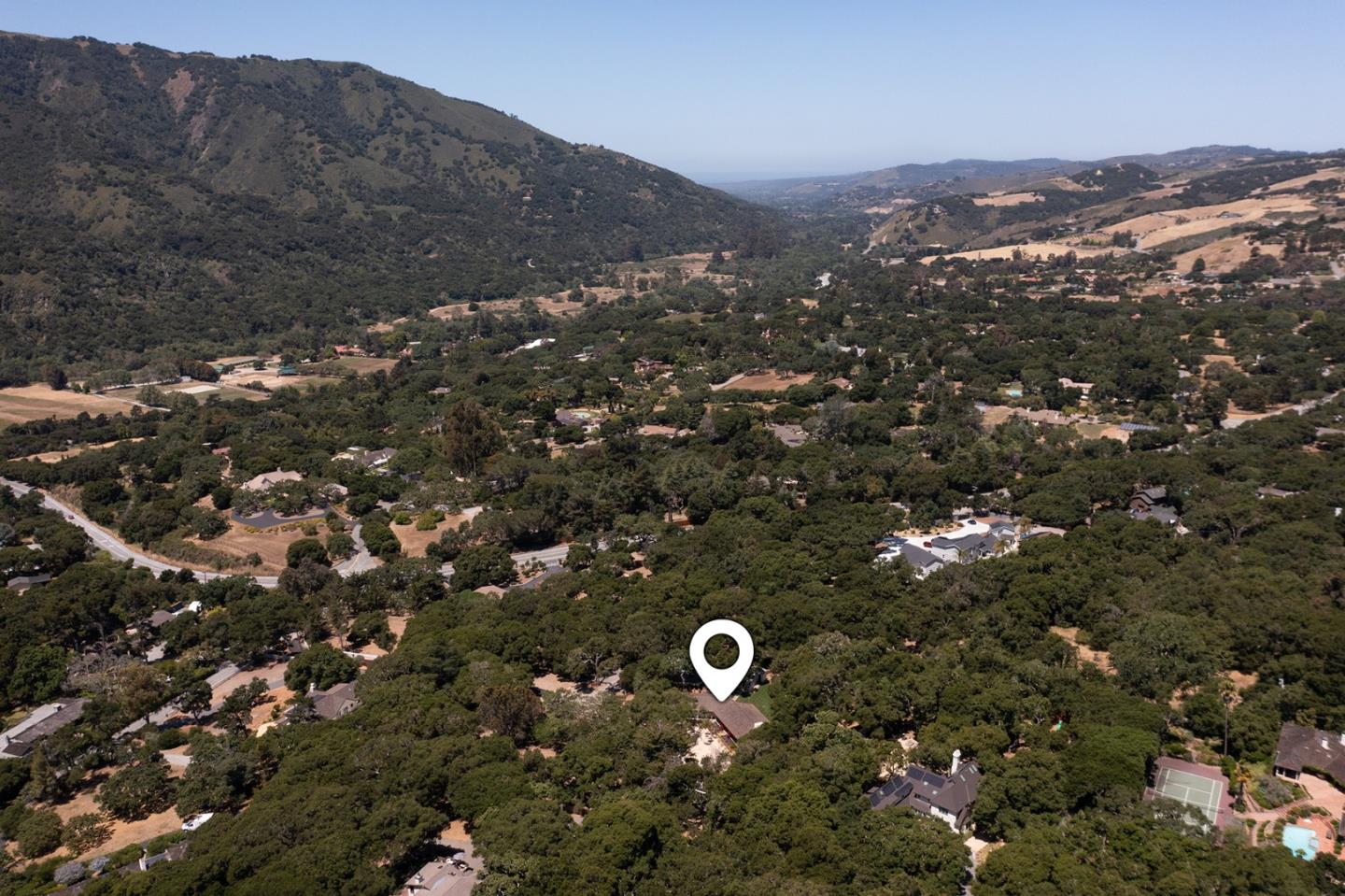 2 A La Rancheria Carmel Valley, CA 93924 - Photo 45 of 46 an aerial view of a city