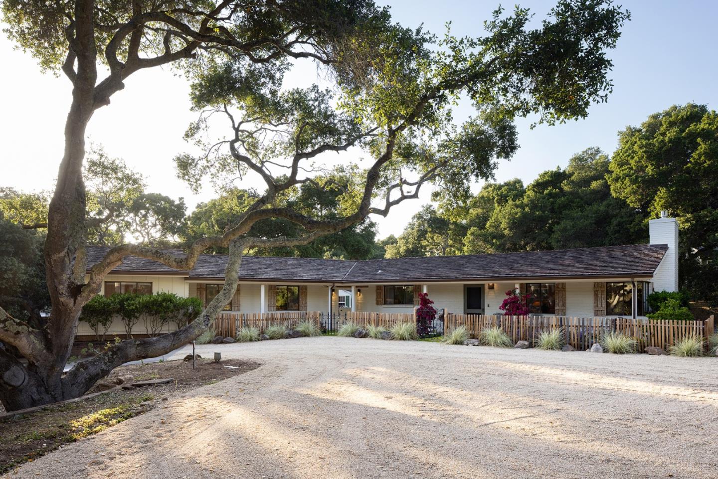 2 A La Rancheria Carmel Valley, CA 93924 - Photo 5 of 46 front view of a house with a patio