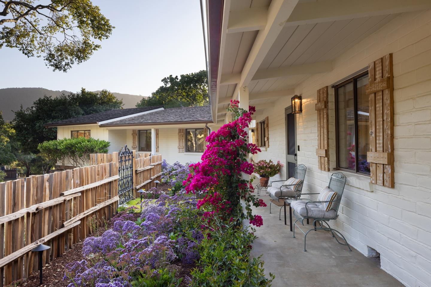2 A La Rancheria Carmel Valley, CA 93924 - Photo 9 of 46 a view of a house with yard and sitting area