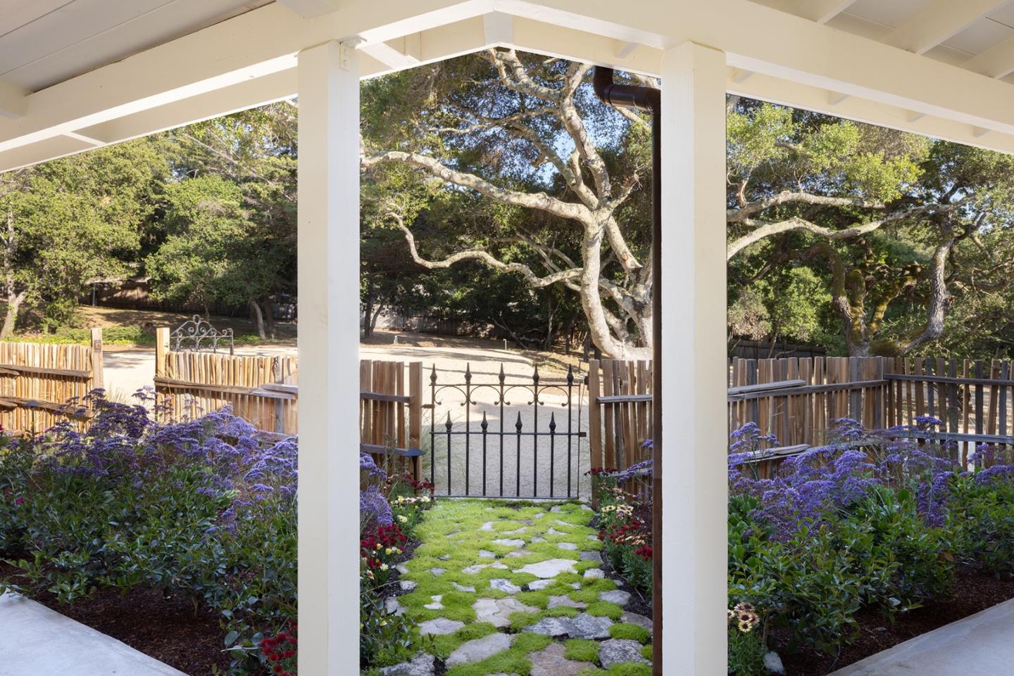 2 A La Rancheria Carmel Valley, CA 93924 - Photo 10 of 46 a view of a porch