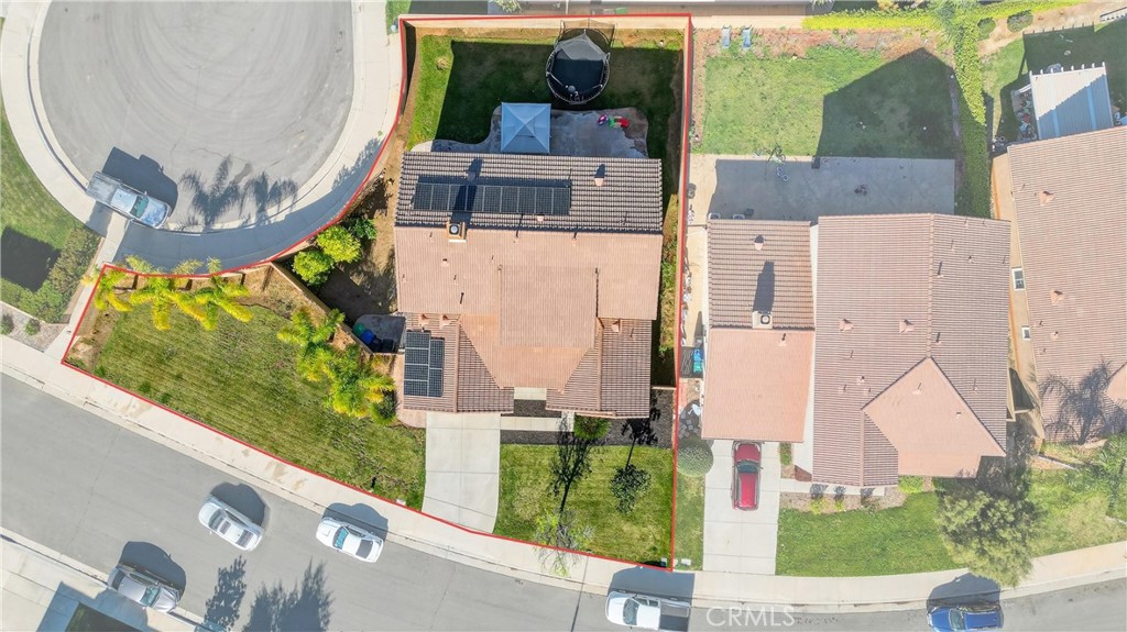 34581 Spindle Tree Street Winchester, CA 92596 - Photo 2 of 50 an aerial view of a house with a swimming pool
