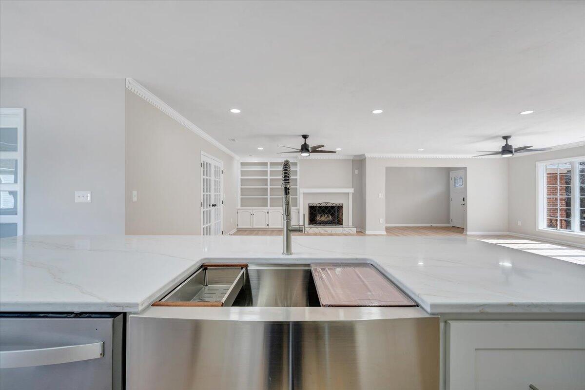 7951 Barrens Road Roanoke, VA 24019 - Photo 21 of 105 a kitchen with a sink and a refrigerator