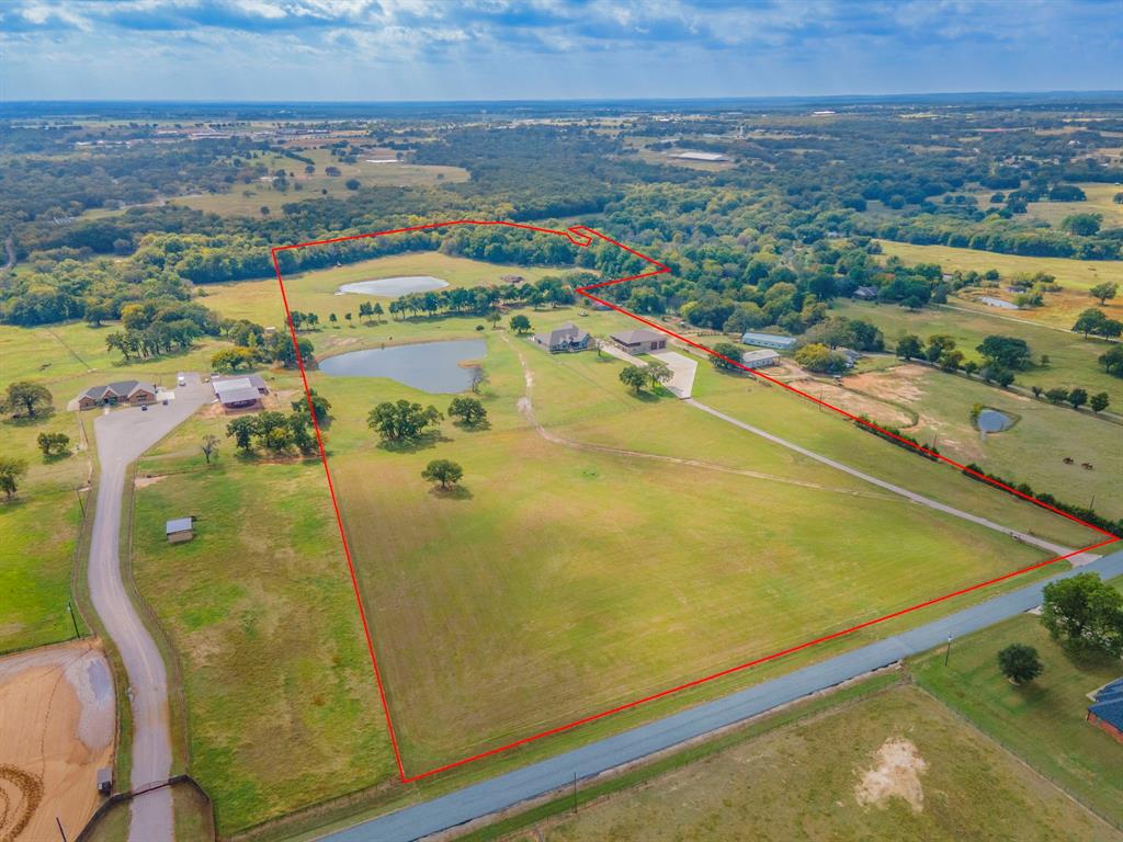 790 Bones Chapel Road Whitesboro, TX 76273 - Photo 36 of 36 an aerial view of residential houses with outdoor space