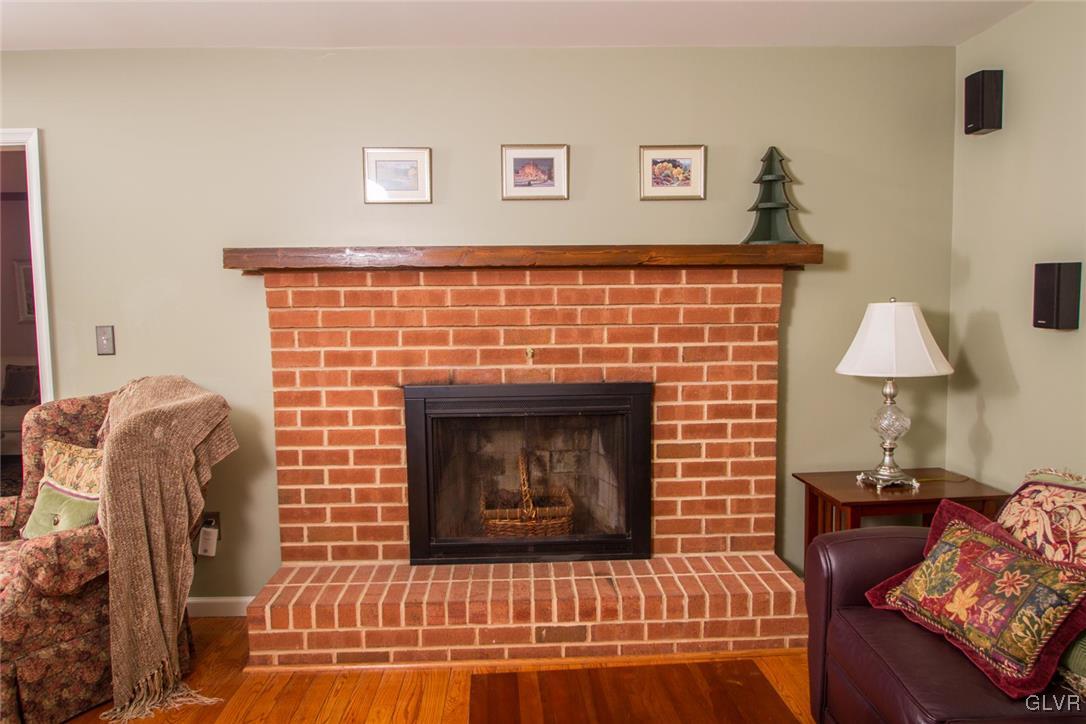 875 Barnsdale Road Bethlehem, PA 18017 - Photo 14 of 35 Family room boasts lovely brick fireplace.