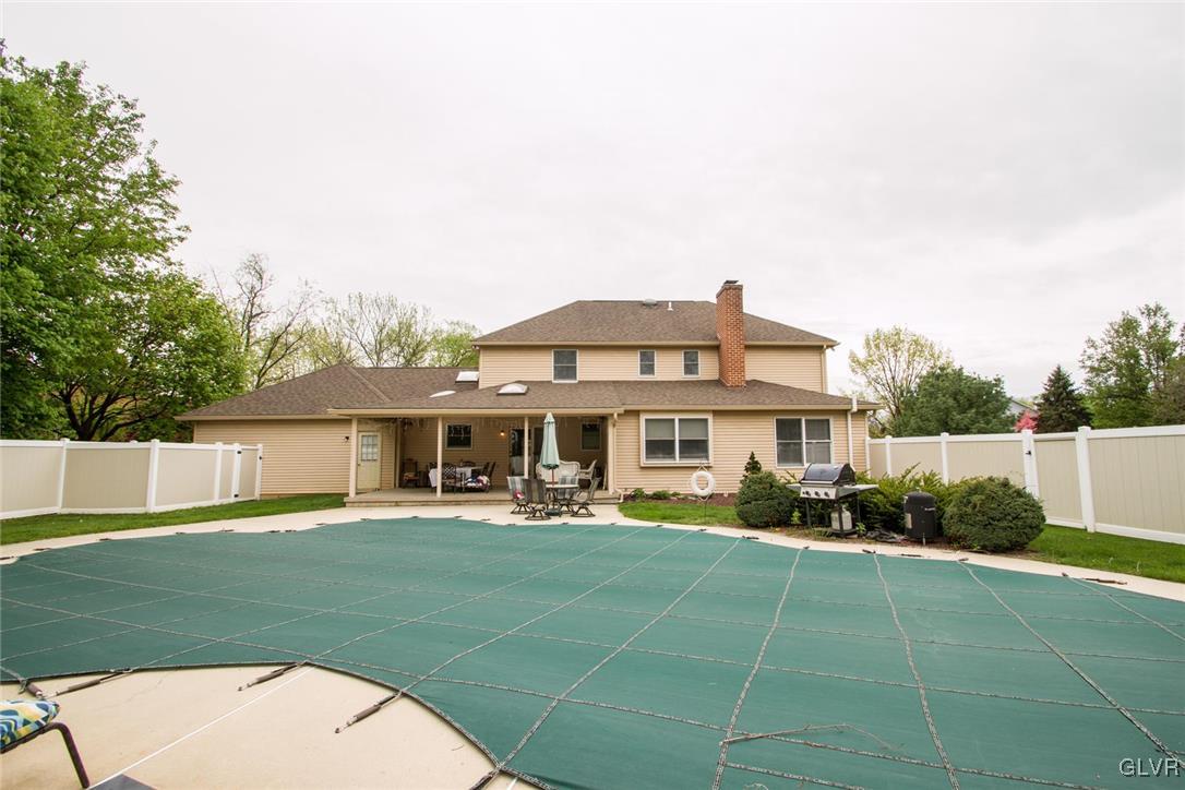 875 Barnsdale Road Bethlehem, PA 18017 - Photo 35 of 35 Large in-ground pool with hot tub