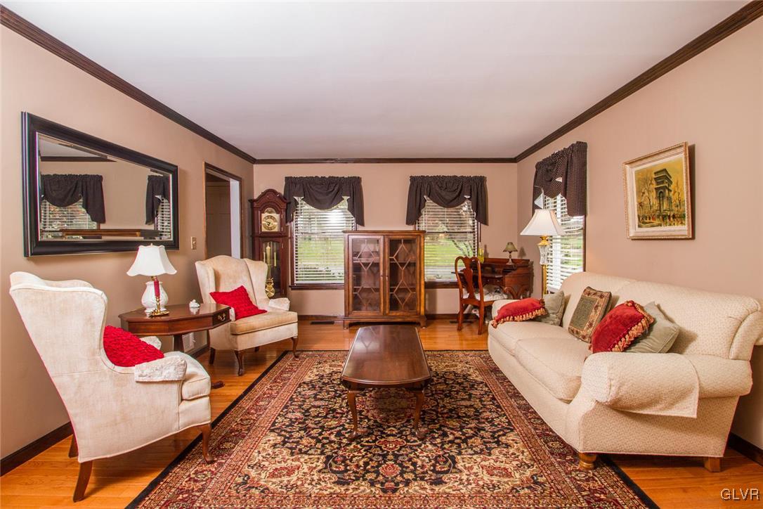 875 Barnsdale Road Bethlehem, PA 18017 - Photo 7 of 35 Living room features abundant windows