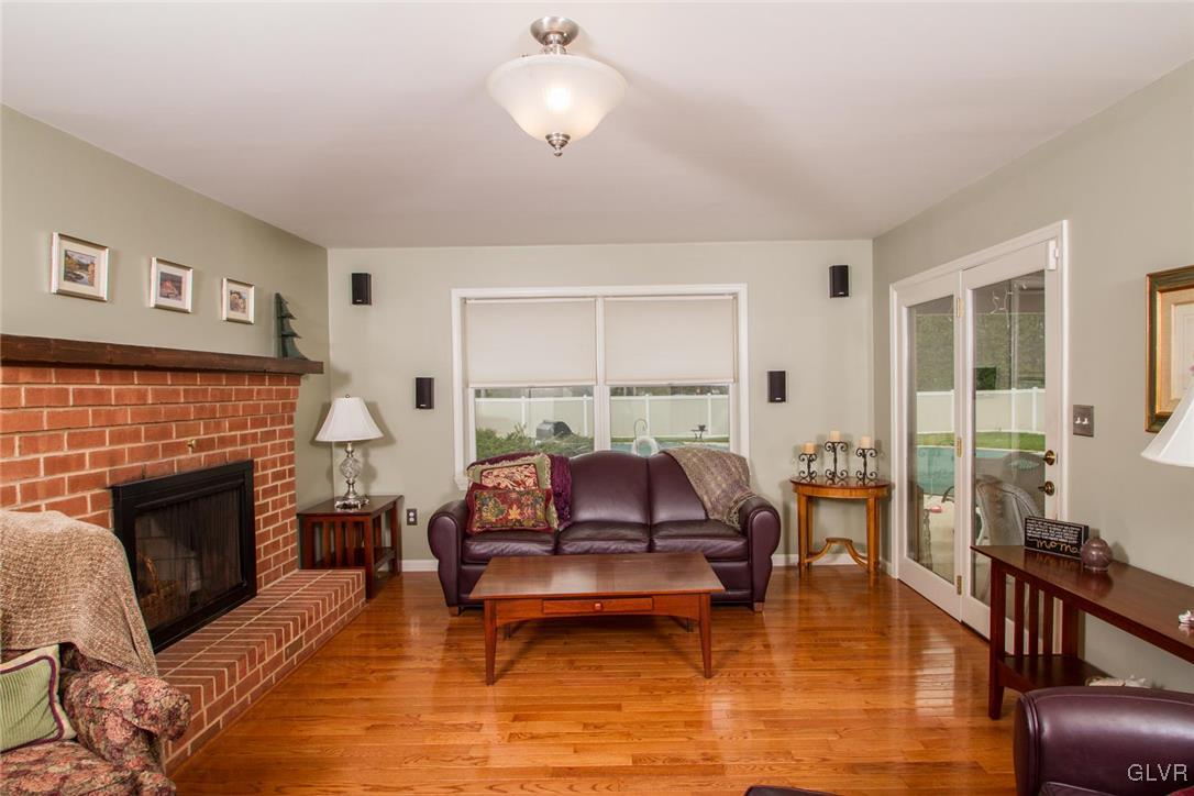 875 Barnsdale Road Bethlehem, PA 18017 - Photo 10 of 35 Family room features french doors leading to patio