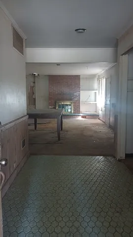 a view of empty room