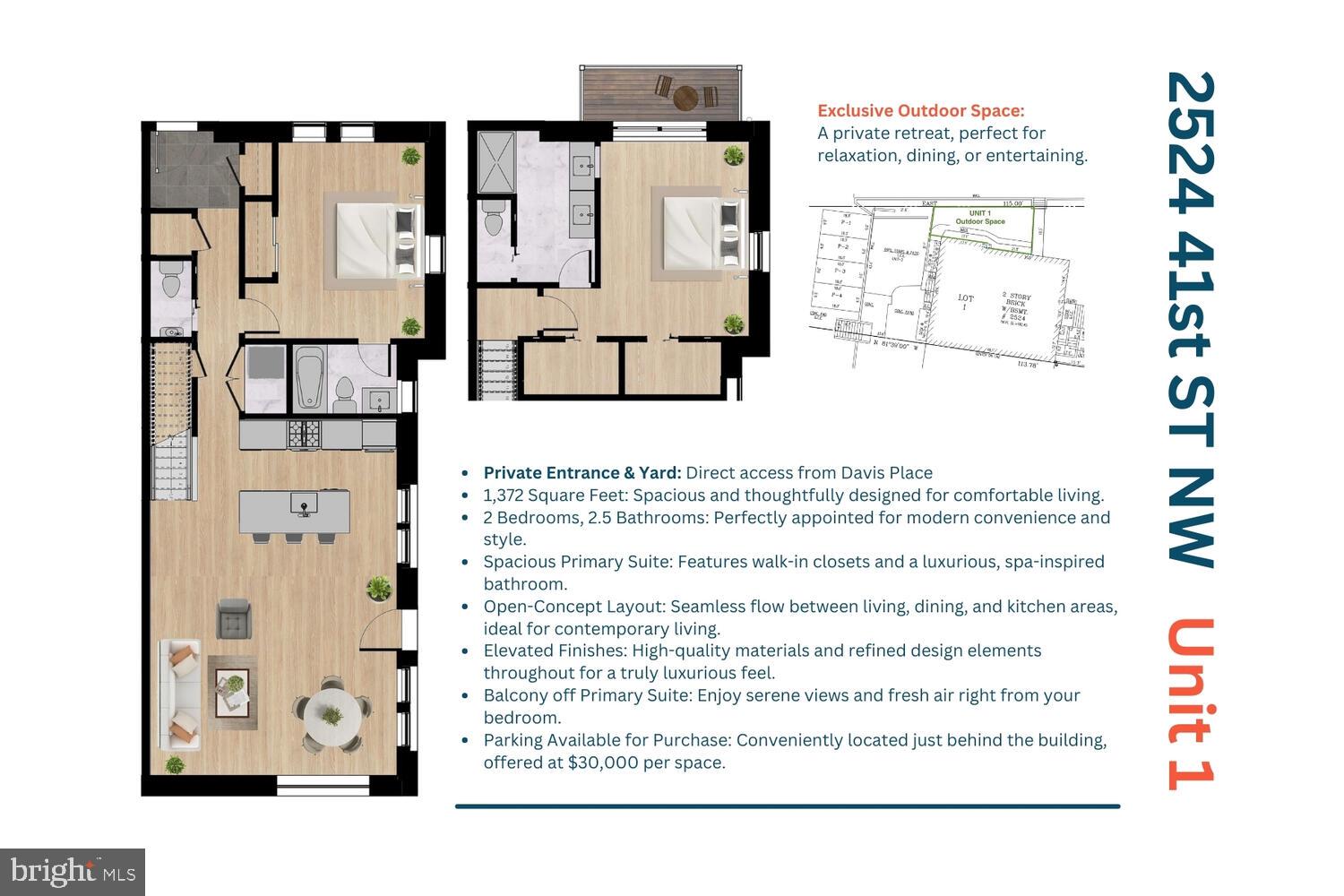 2524 41st Street Northwest, Unit 1 Washington, DC 20007 - Photo 4 of 27