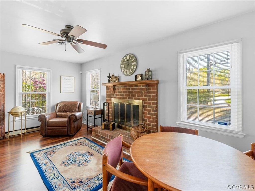 8425 Boones Trail Road Chesterfield, VA 23832 - Photo 8 of 21 Family Room with space for dining room table.