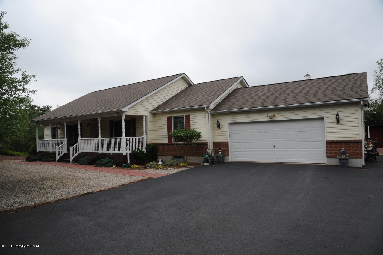 803 Beaver Dam Road Long Pond, PA 18334 - Photo 2 of 32 LAKEFRONT- STREET VIEW
