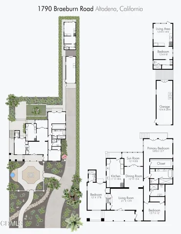 $1,798,000 | 1790 Braeburn Road, Altadena, CA 91001