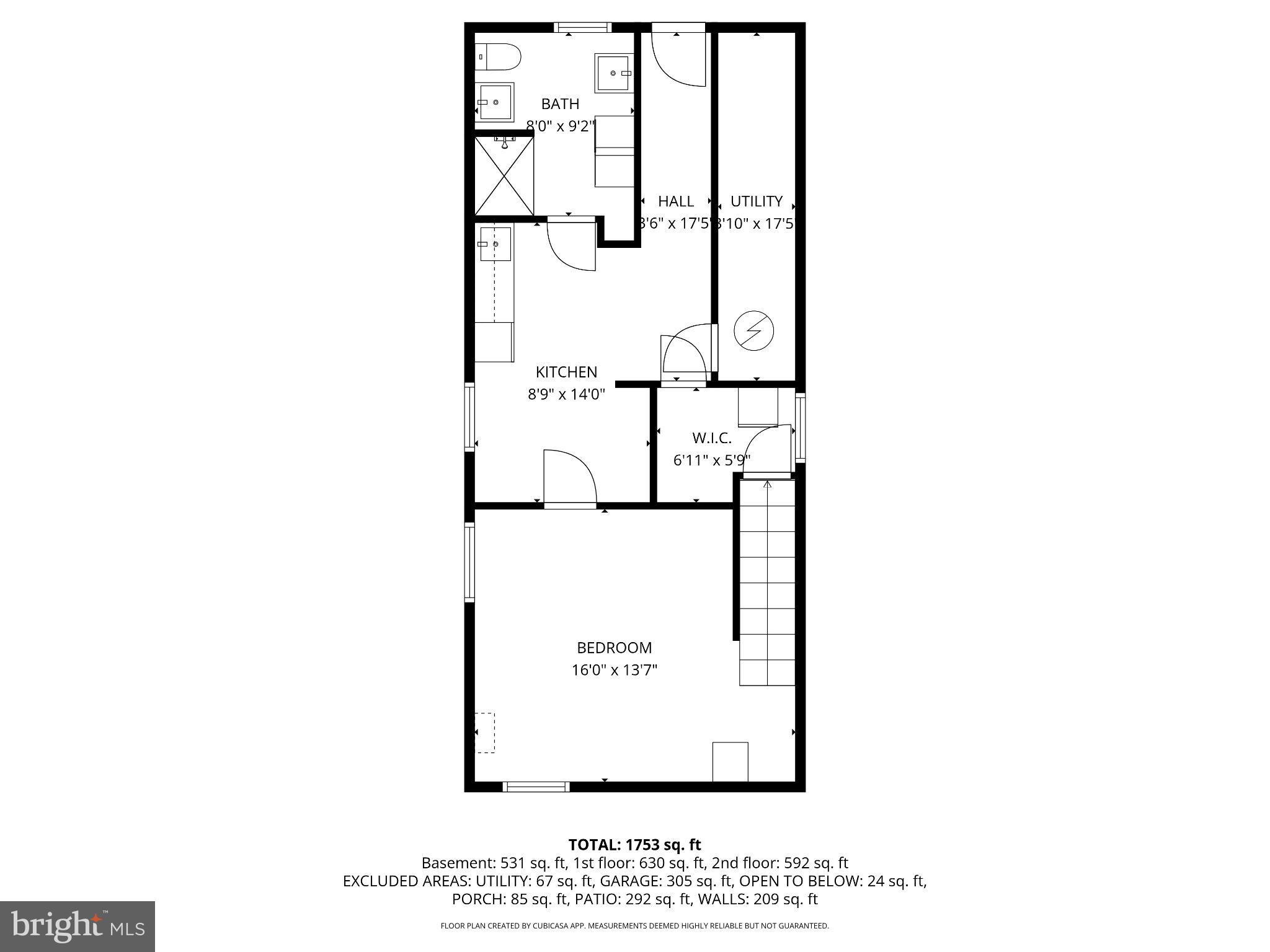 148 Todd Place Northeast Washington, DC 20002 - Photo 40 of 43 a picture of a floor plan