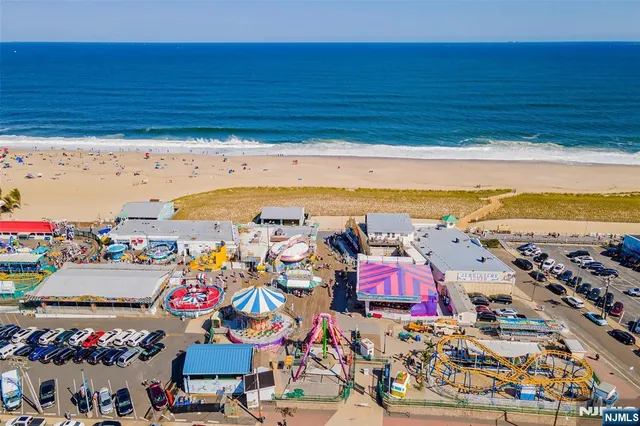 a view of a street with houses