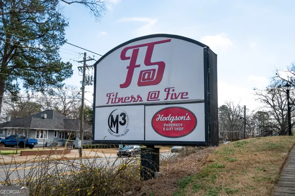 a sign broad on the wall