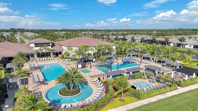 view of a city with ocean view