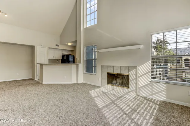 a view of a kitchen with a sink