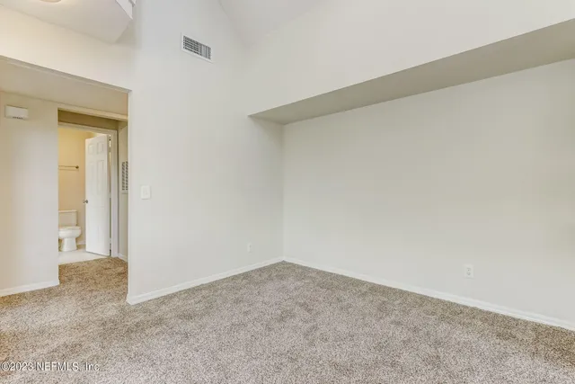 a view of counter top space and kitchen view