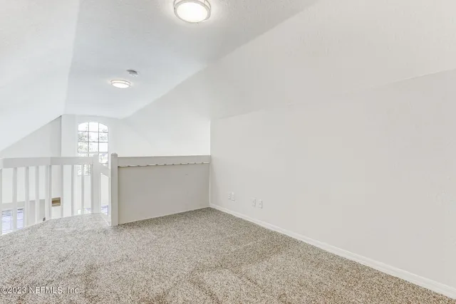 a view of a yard with flower plants