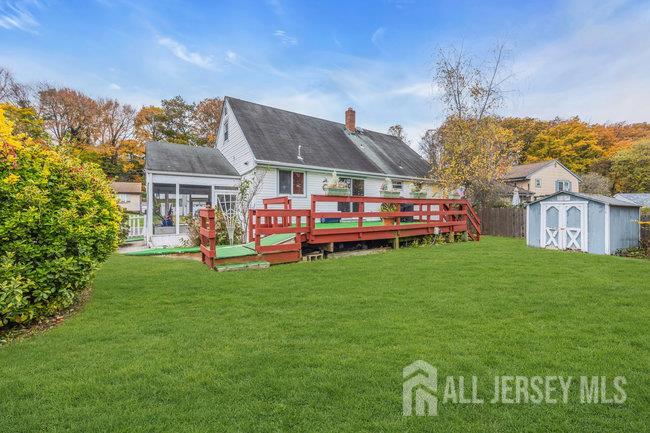 25 Venus Road Old Bridge, NJ 08879 - Photo 36 of 44 a view of a house with a big yard and large trees